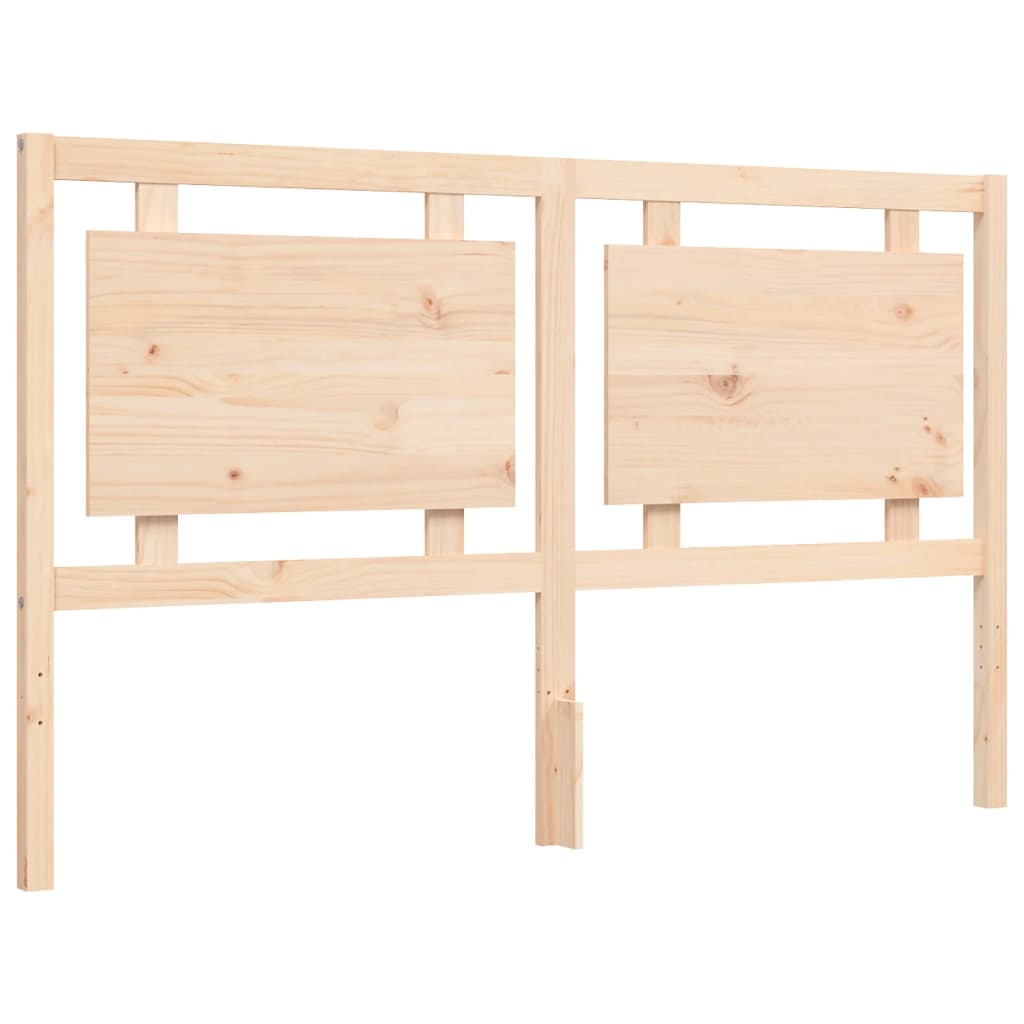 Cadre de lit sans matelas 160x200 cm bois massif de pin - XIOS