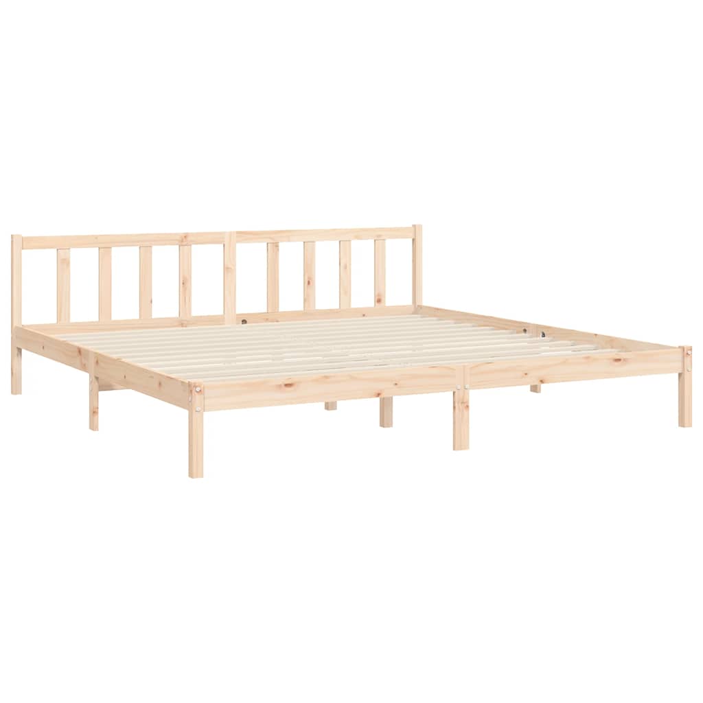 Cadre de lit sans matelas bois de pin massif - XIOS