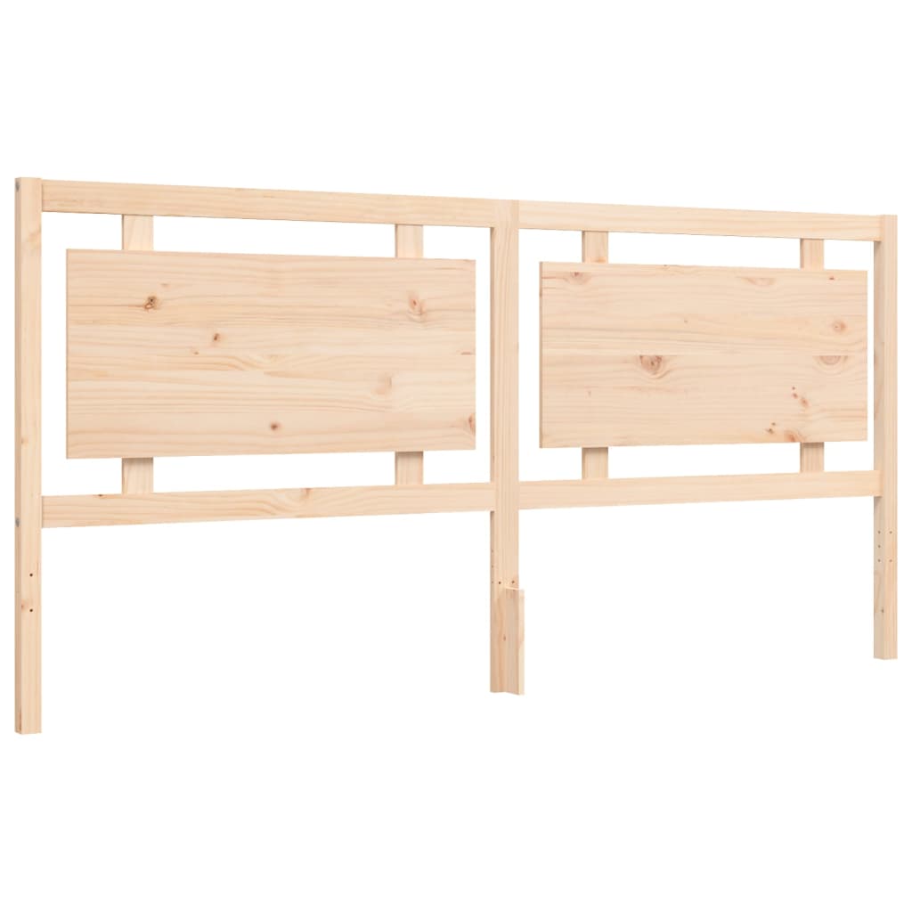 Cadre de lit sans matelas 200x200 cm bois massif de pin - XIOS