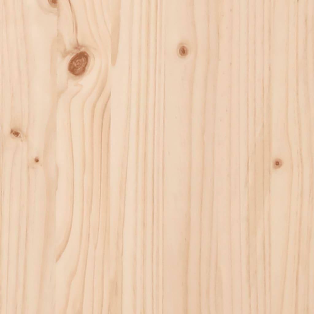 Cadre de lit sans matelas 90x190 cm bois de pin massif - XIOS