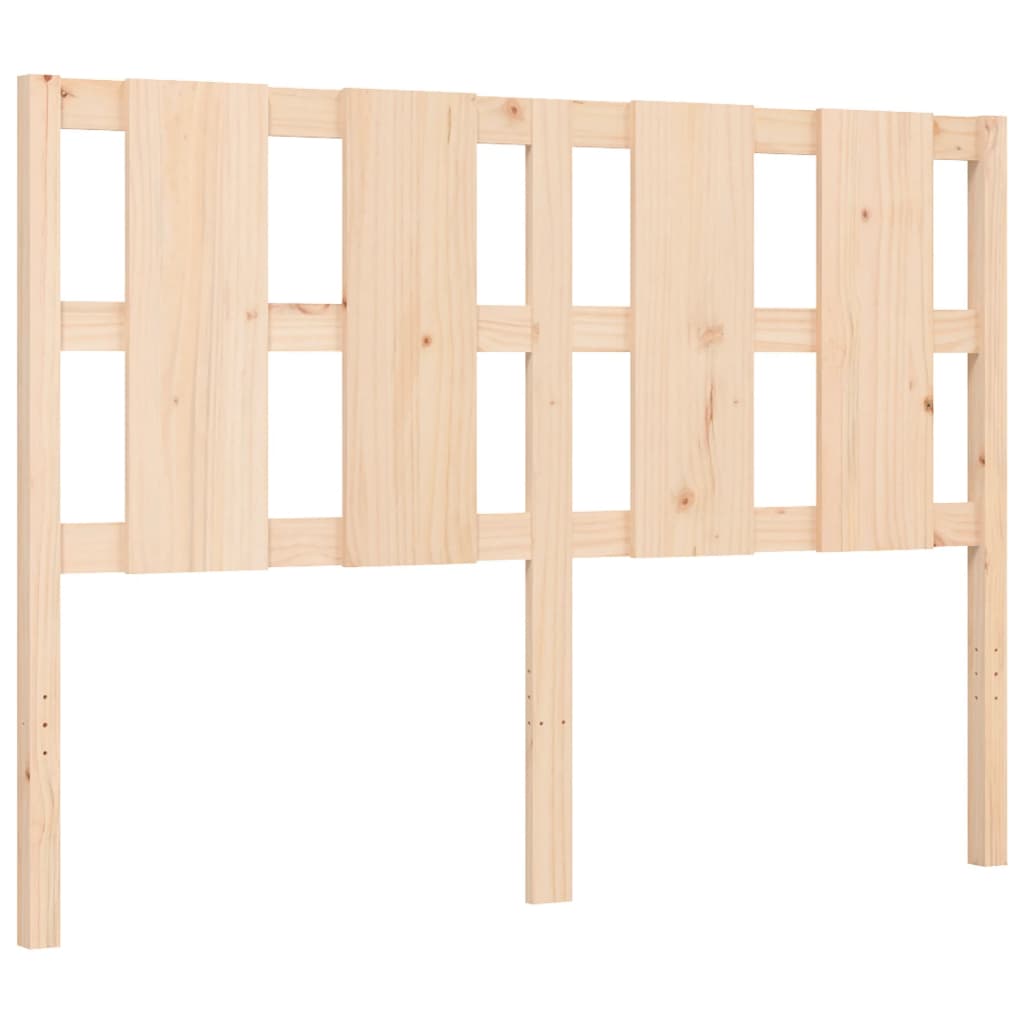 Cadre de lit sans matelas 140x200 cm bois massif de pin - XIOS