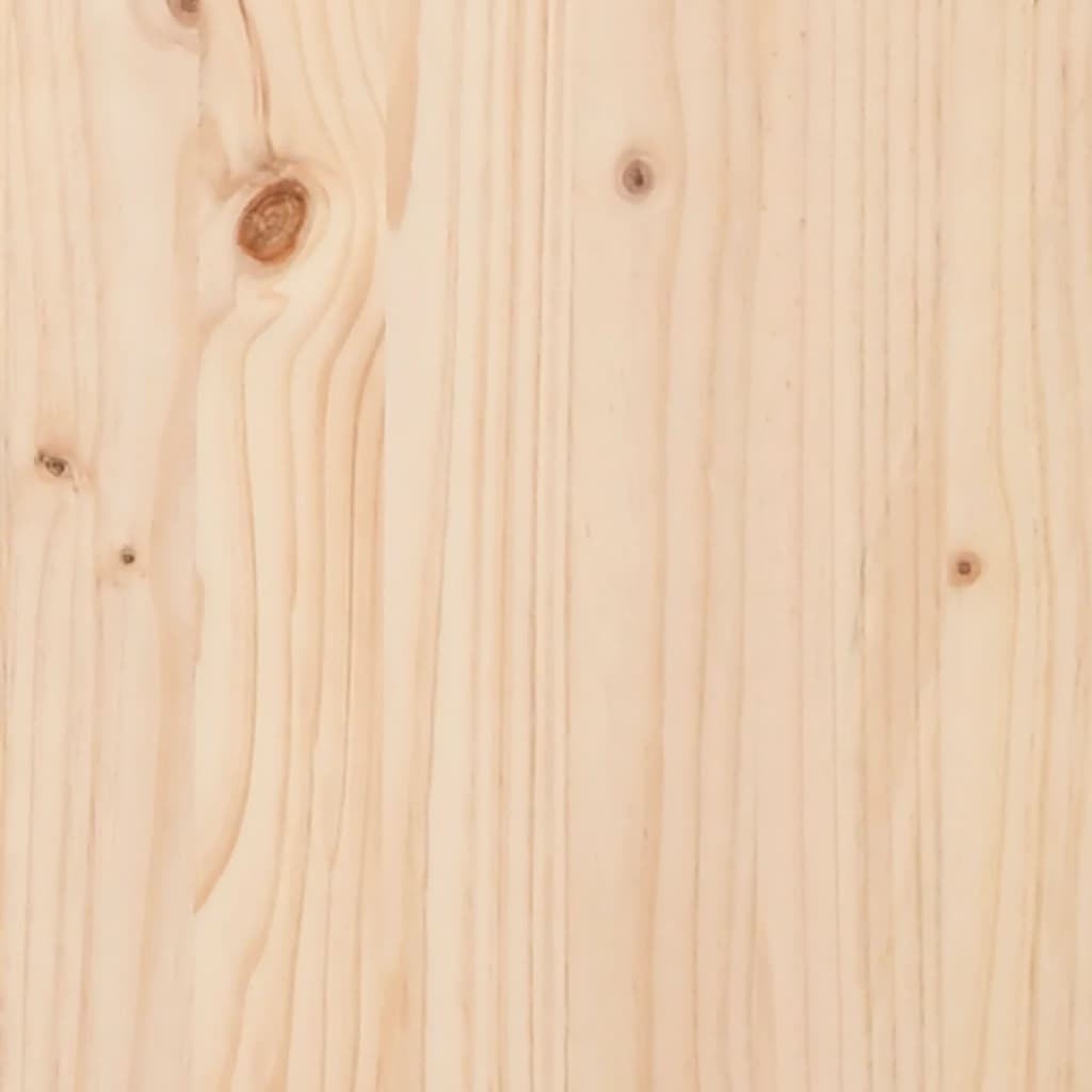 Cadre de lit sans matelas 200x200 cm bois massif de pin - XIOS