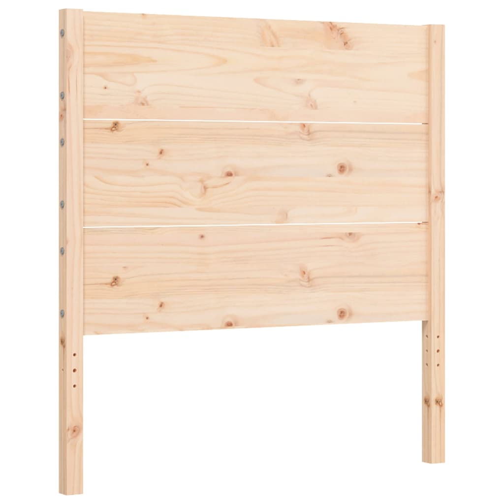 Cadre de lit sans matelas bois de pin massif - XIOS