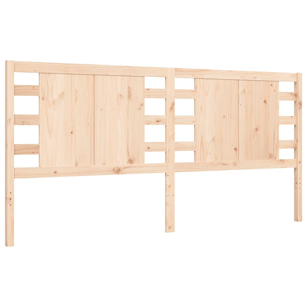 Cadre de lit sans matelas 200x200 cm bois massif de pin - XIOS