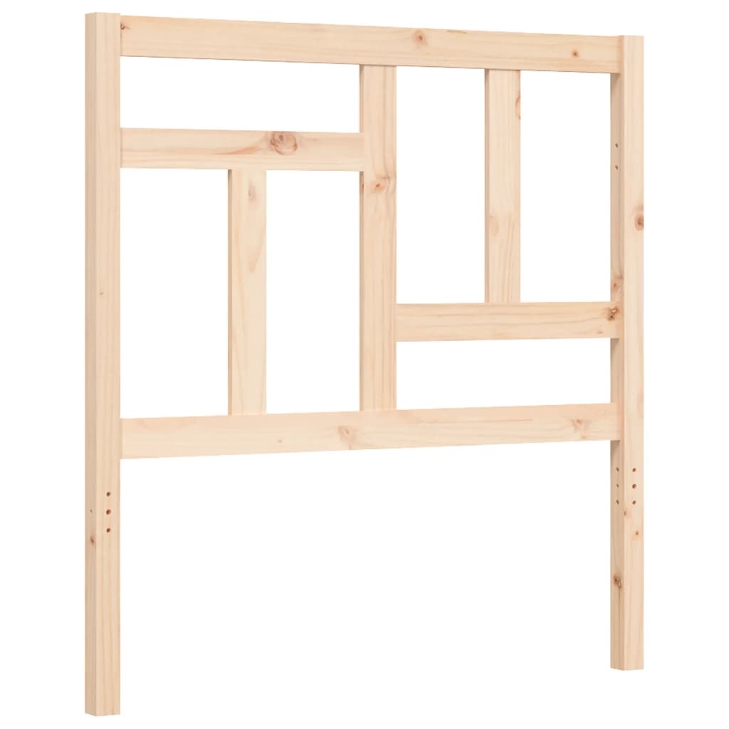 Cadre de lit sans matelas 90x200 cm bois de pin massif - XIOS