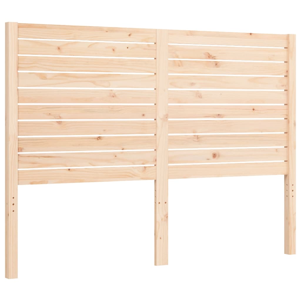 Cadre de lit sans matelas 140x190 cm bois de pin massif - XIOS