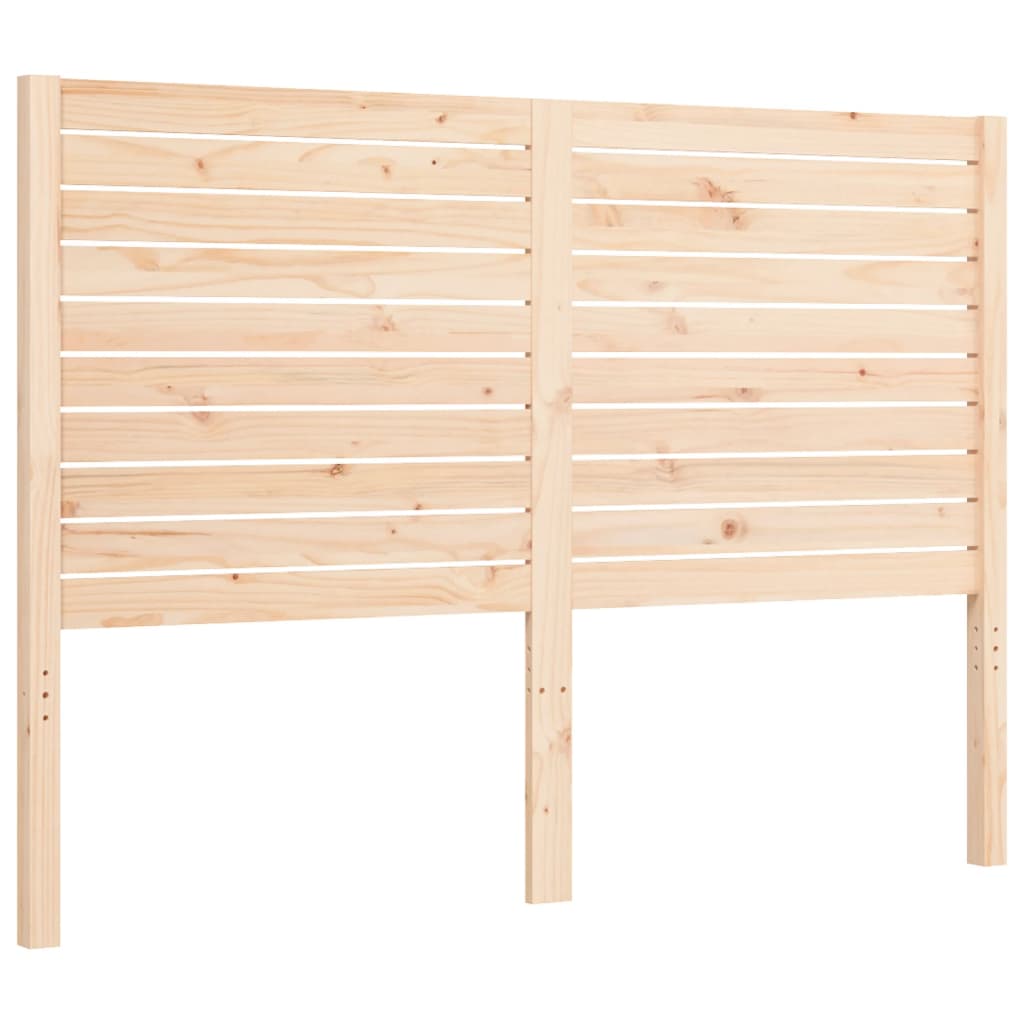 Cadre de lit sans matelas 140x200 cm bois massif de pin - XIOS