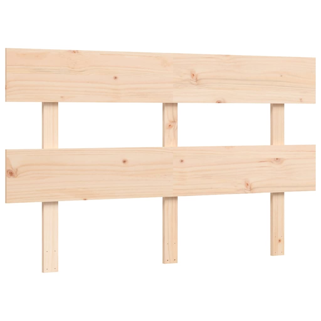 Cadre de lit sans matelas 120x200 cm bois de pin massif - XIOS