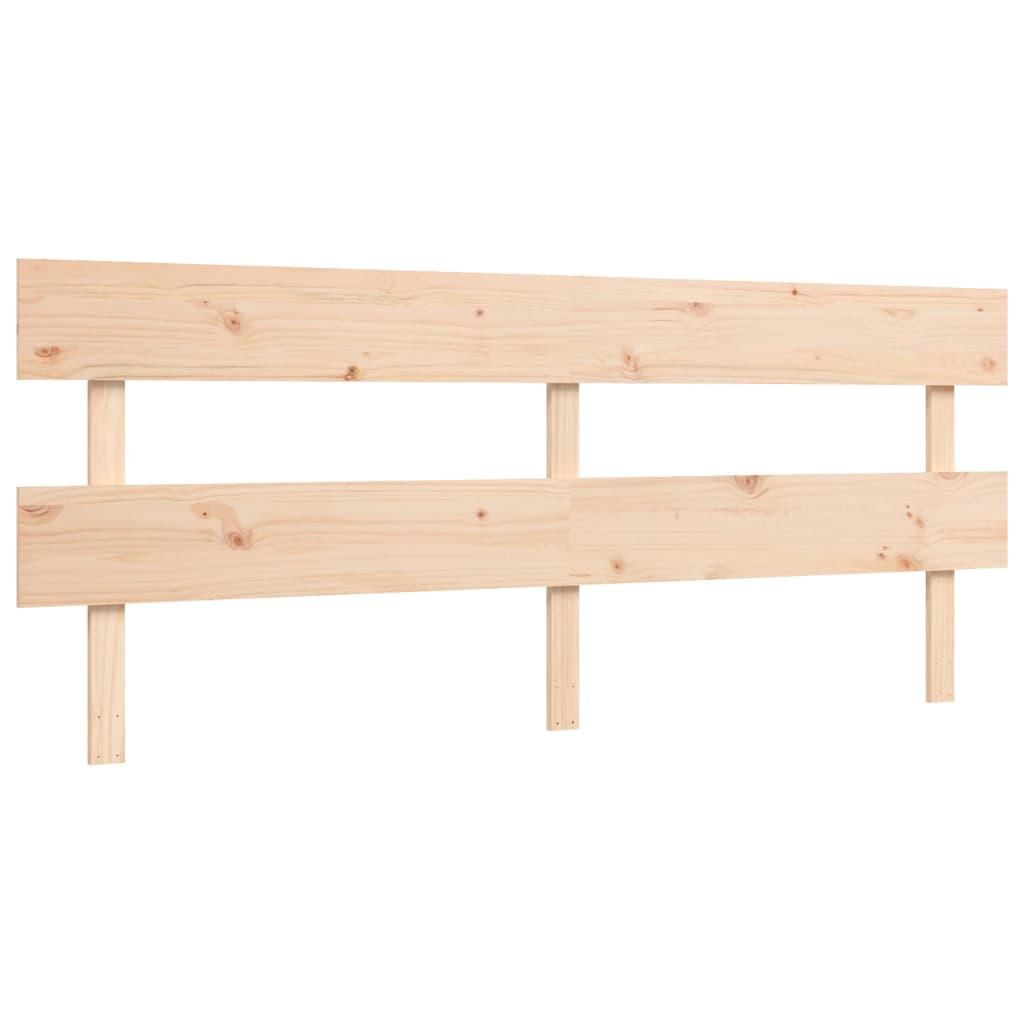 Cadre de lit sans matelas 200x200 cm bois massif de pin - XIOS