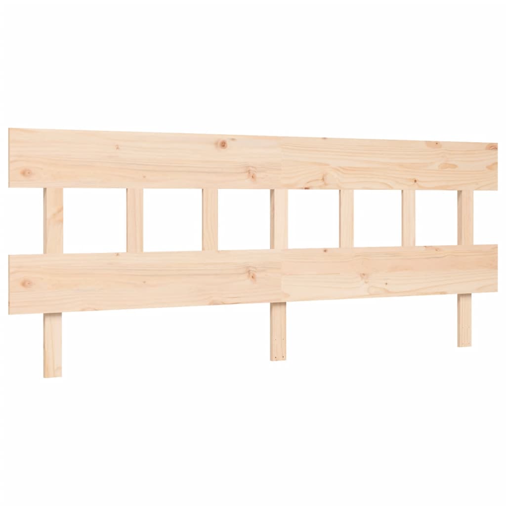 Cadre de lit sans matelas 200x200 cm bois massif de pin - XIOS