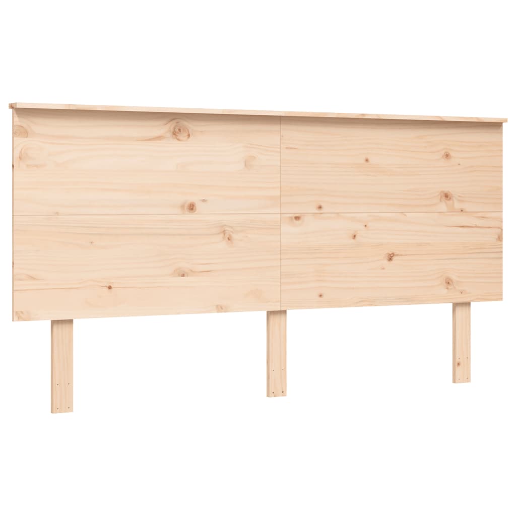 Cadre de lit sans matelas 160x200 cm bois massif de pin - XIOS