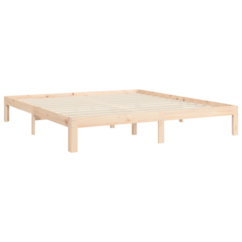 Cadre de lit sans matelas bois massif de pin - XIOS