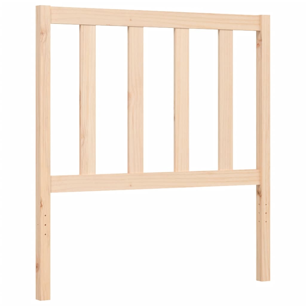 Cadre de lit sans matelas 90x200 cm bois de pin massif - XIOS