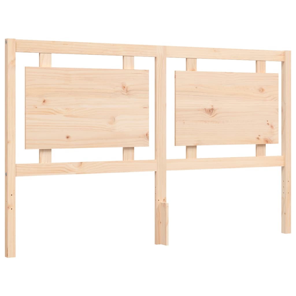 Cadre de lit sans matelas 160x200 cm bois massif - XIOS