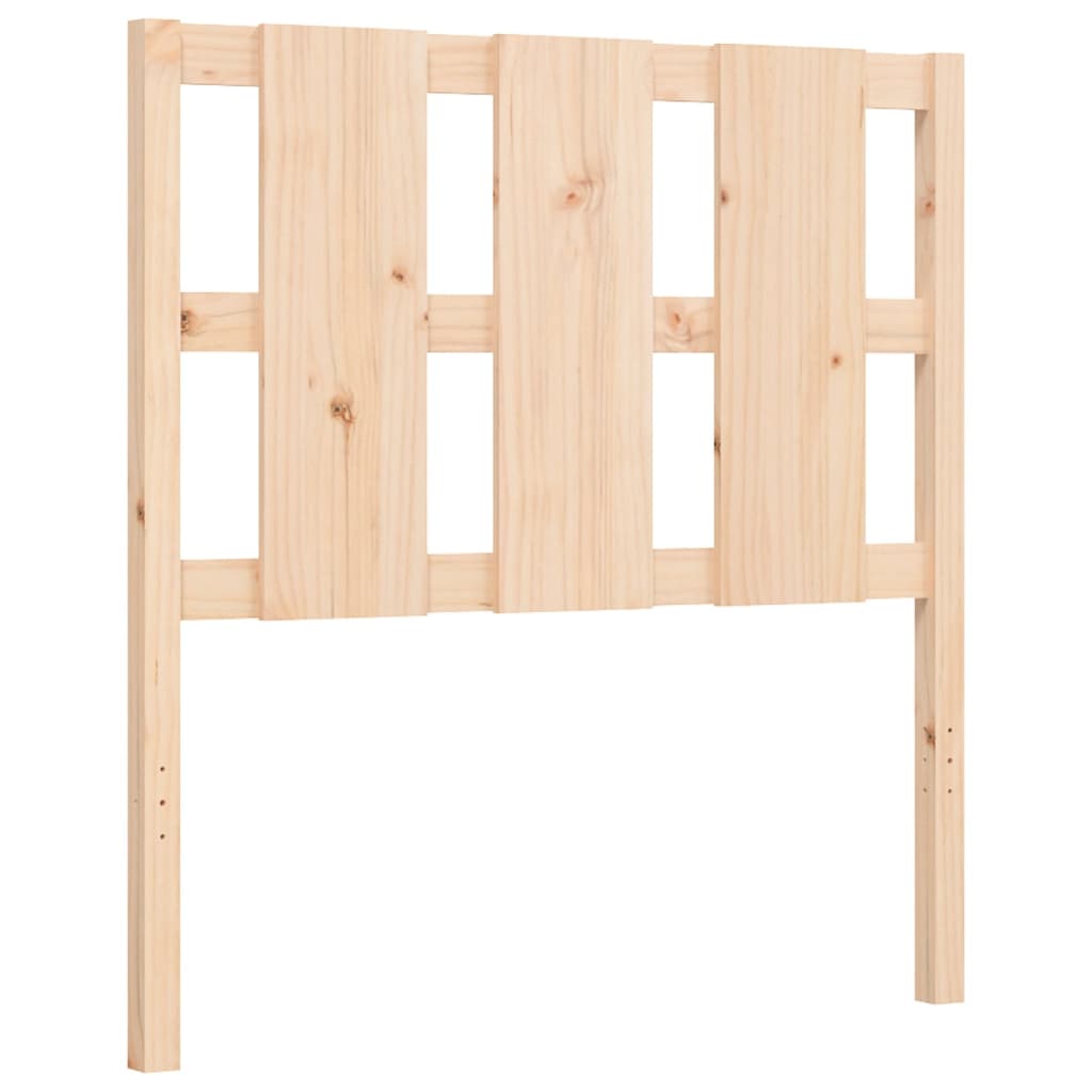 Cadre de lit sans matelas 90x200 cm bois massif - XIOS