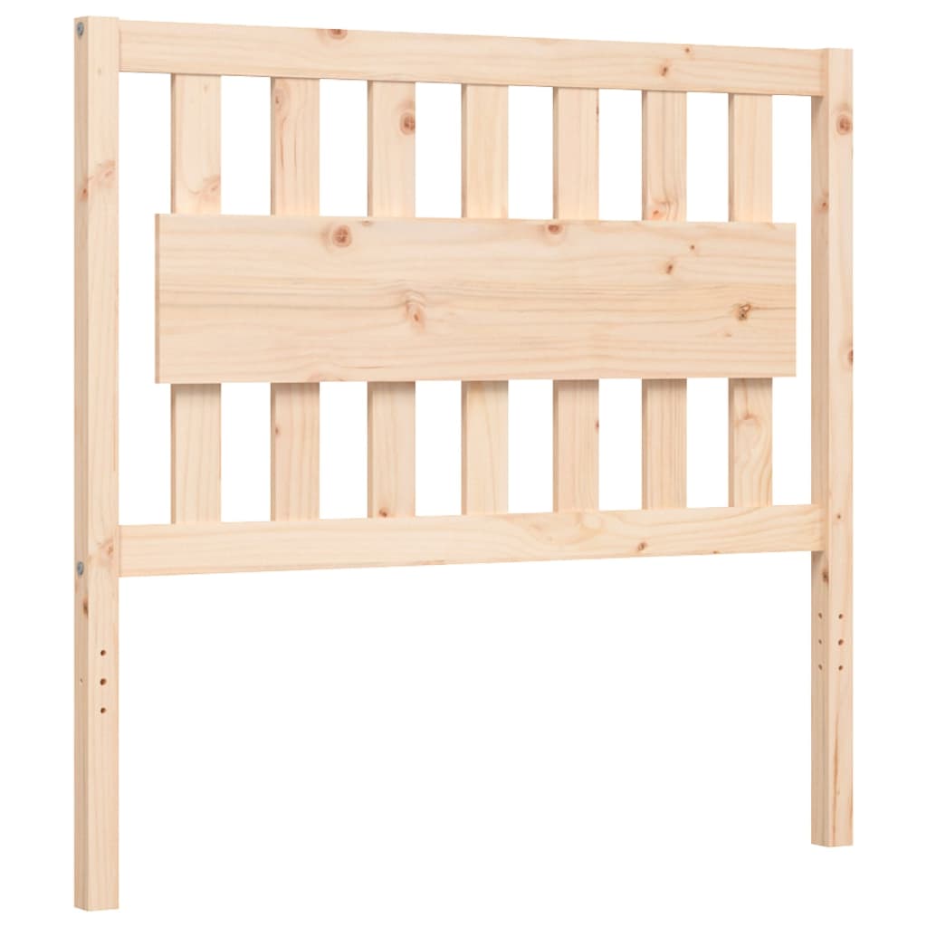 Cadre de lit sans matelas 100x200 cm bois massif - XIOS