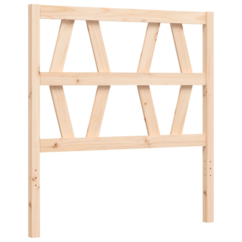 Cadre de lit sans matelas 90x200 cm bois massif - XIOS