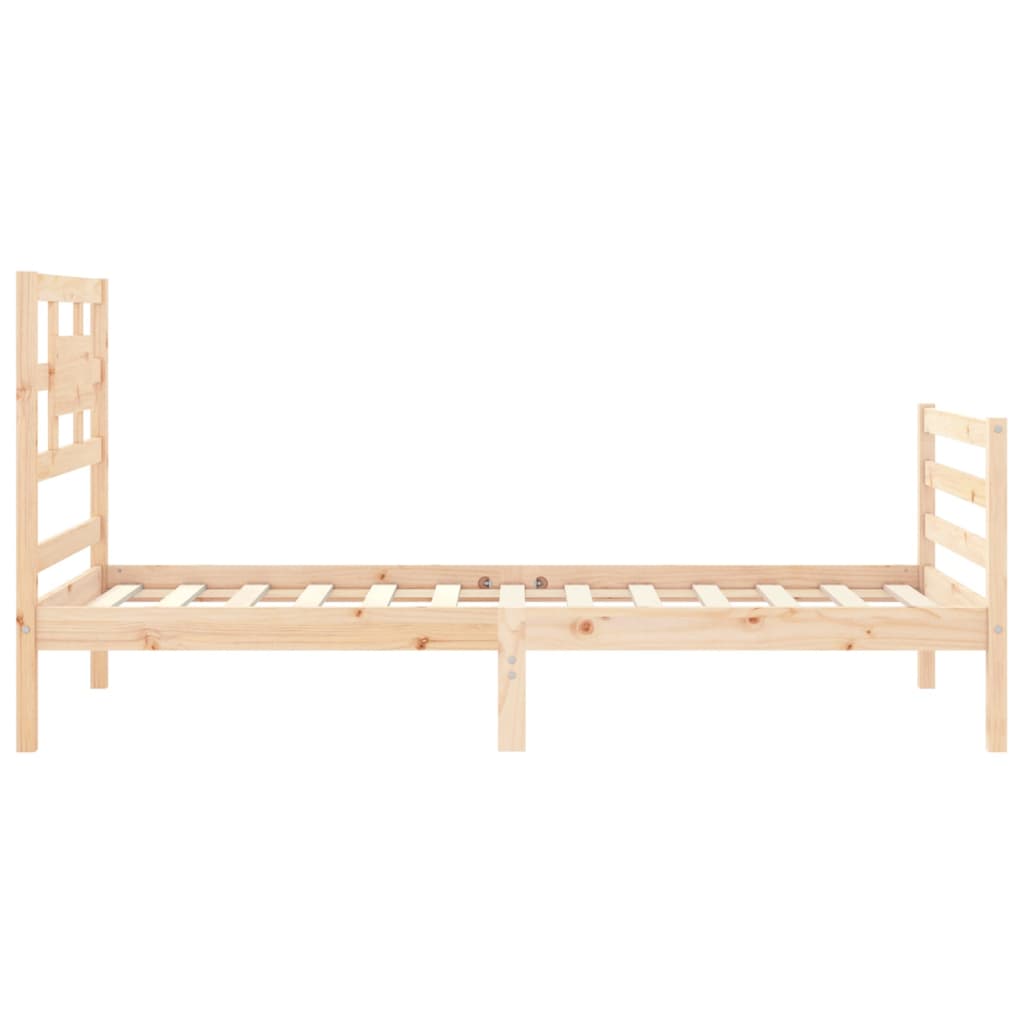 Cadre de lit sans matelas bois massif - XIOS