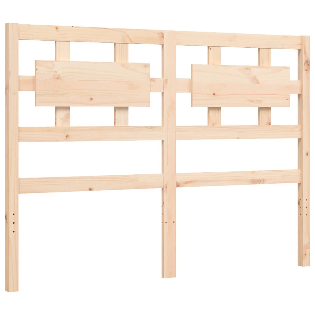 Cadre de lit sans matelas 120x200 cm bois massif - XIOS