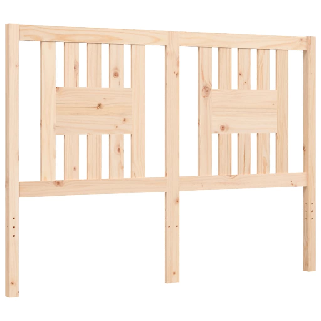 Cadre de lit sans matelas 120x200 cm bois massif - XIOS