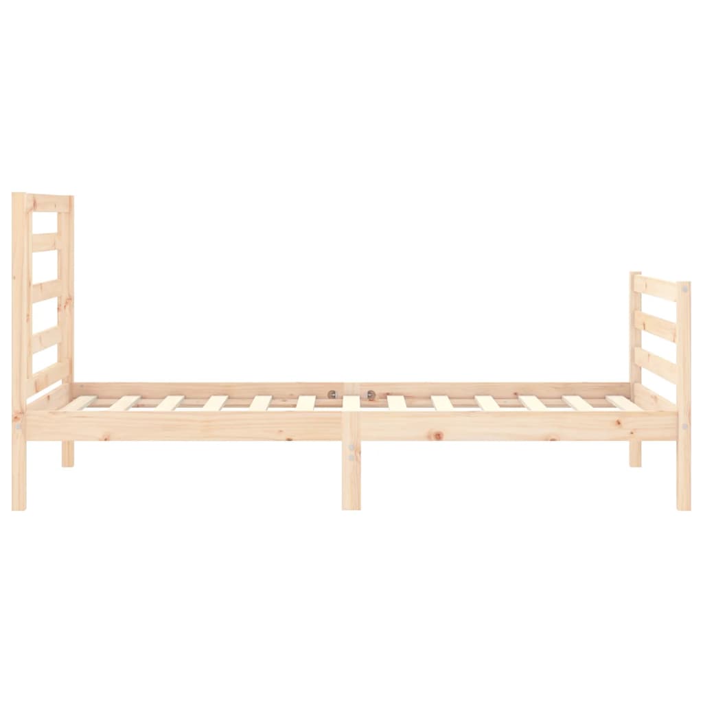 Cadre de lit sans matelas bois massif - XIOS