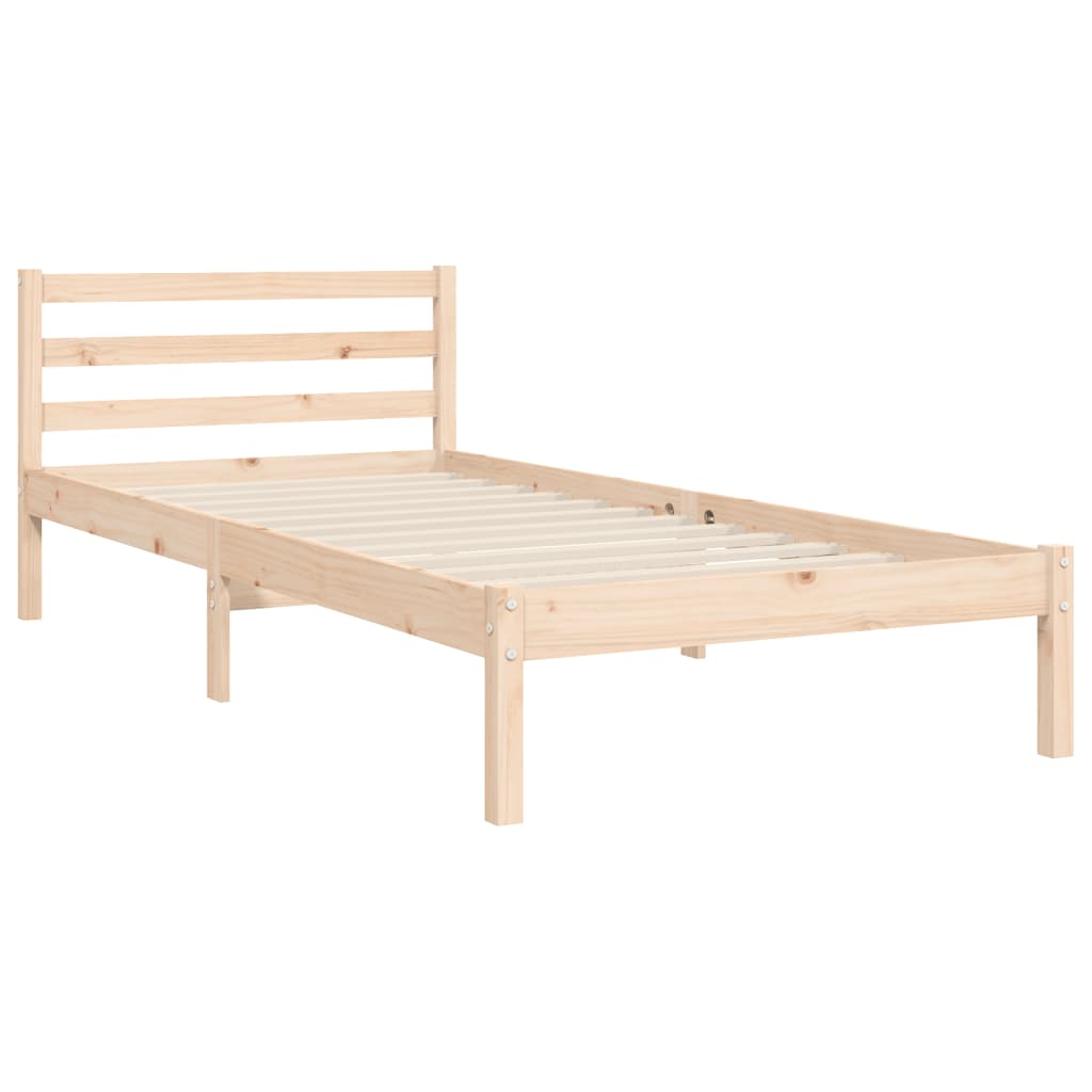 Cadre de lit sans matelas bois massif - XIOS