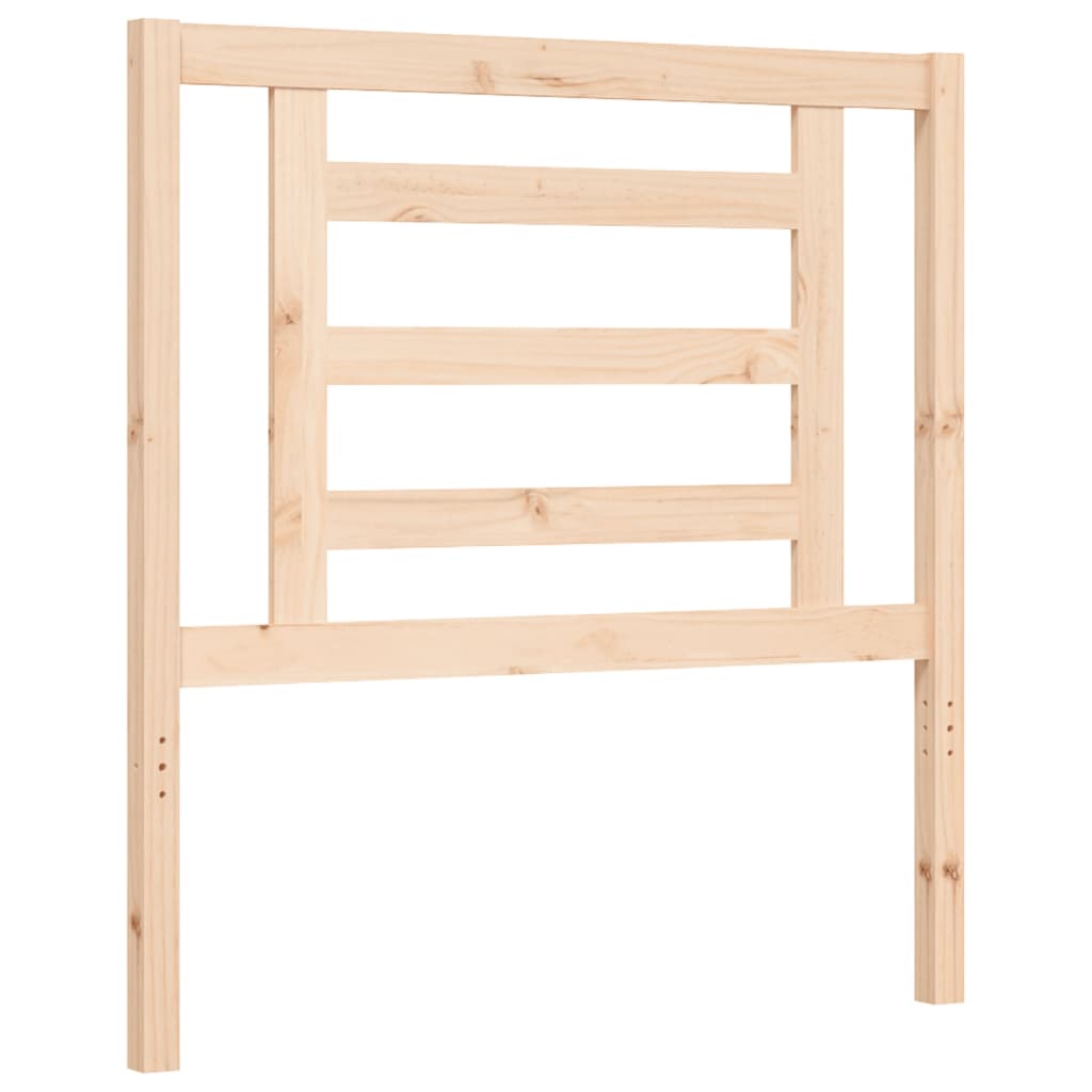 Cadre de lit sans matelas bois massif - XIOS
