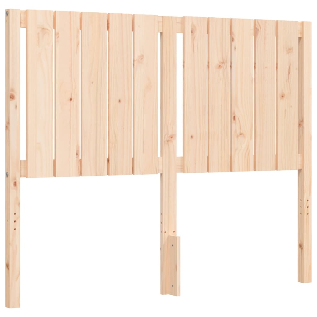 Cadre de lit sans matelas 120x200 cm bois massif - XIOS