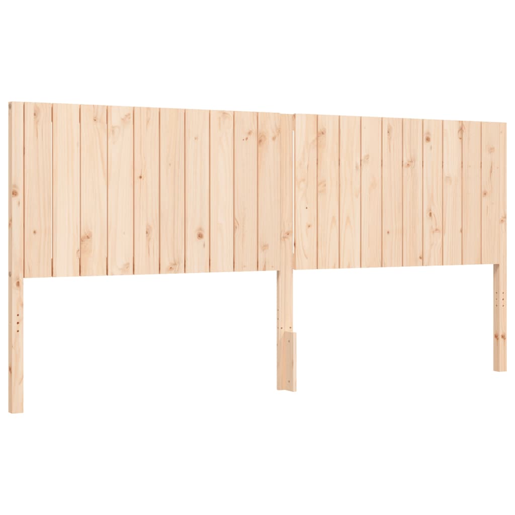 Cadre de lit sans matelas 200x200 cm bois massif - XIOS