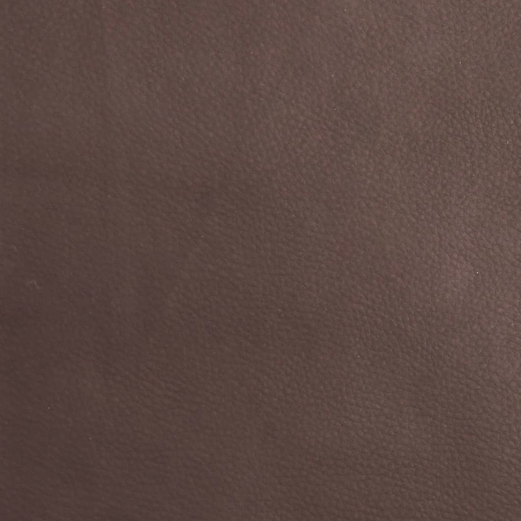 Fauteuil inclinable de massage repose-pieds marron similicuir - XIOS