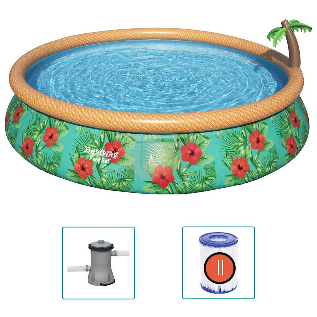 Ensemble de piscine gonflable Paradise Palms 457x84 cm Piscines Bestway
