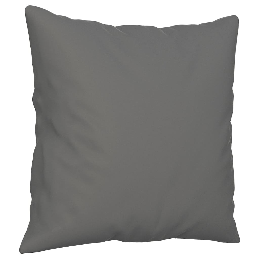 Canapé 2 places avec oreillers gris foncé 140 cm - XIOS