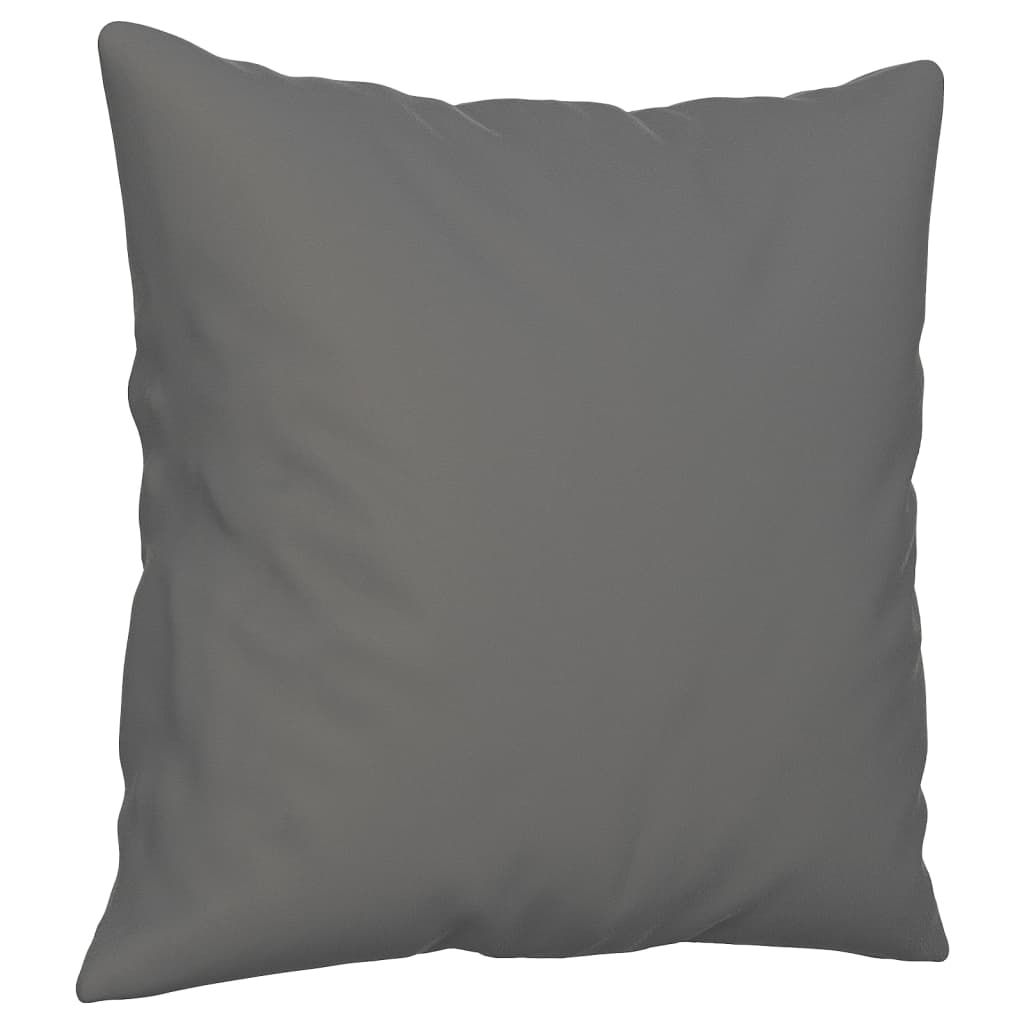 Canapé 3 places avec oreillers gris foncé 180 cm - XIOS