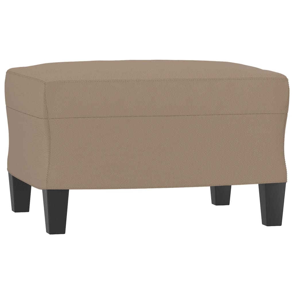Ensemble de canapés 4 pcs avec coussins cappuccino similicuir - XIOS