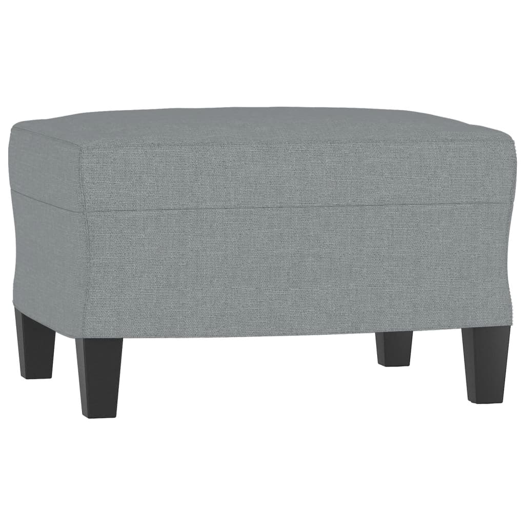Ensemble de canapés 4 pcs avec coussins Gris clair Tissu - XIOS