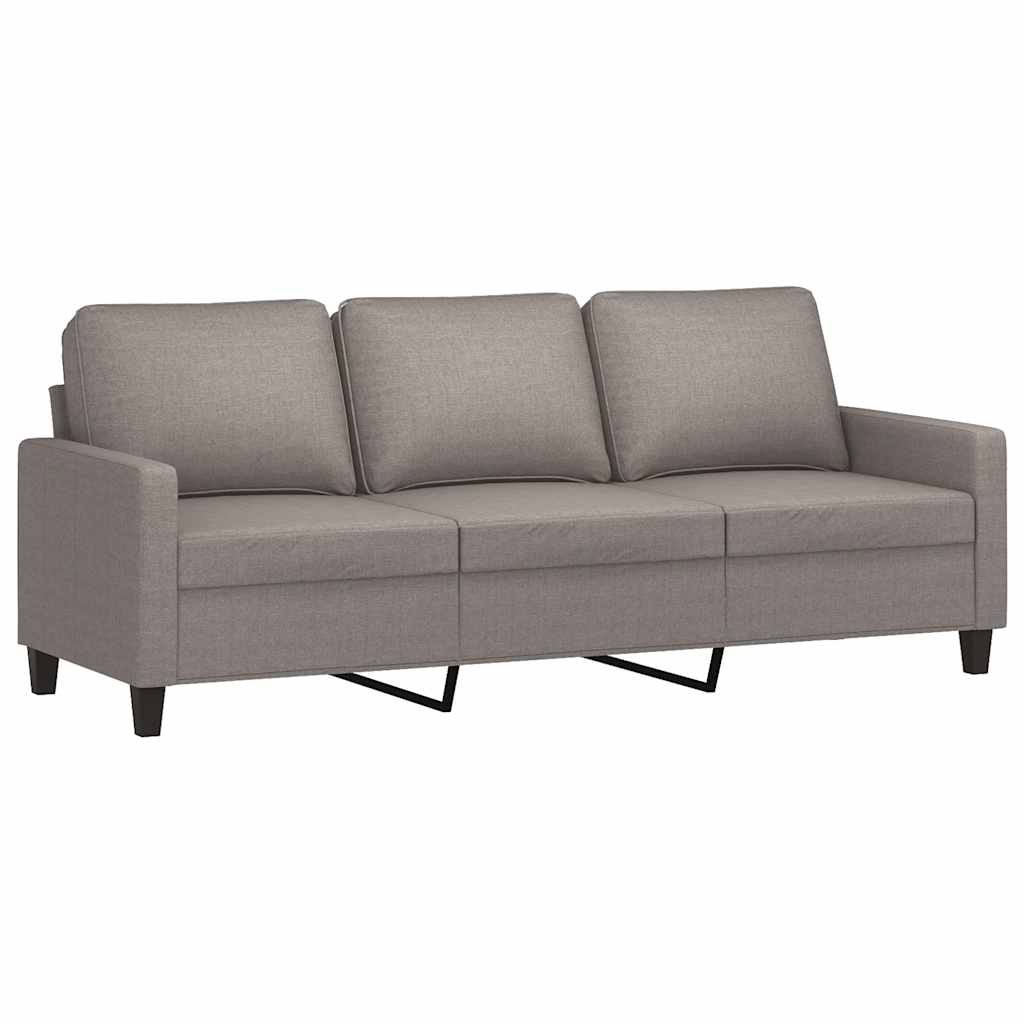 Ensemble de canapés 4 pcs avec coussins Taupe Tissu - XIOS