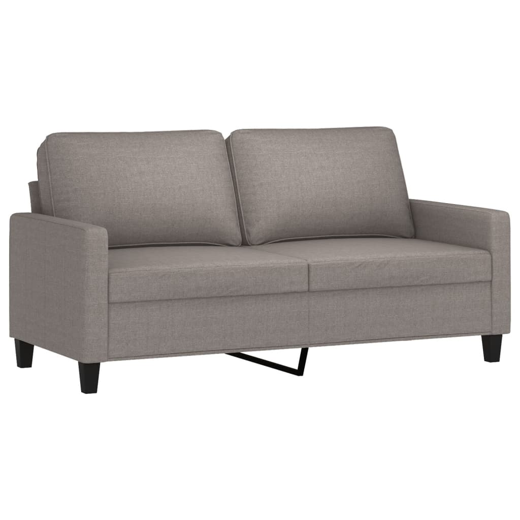 Ensemble de canapés 3 pcs avec coussins Taupe Tissu - XIOS