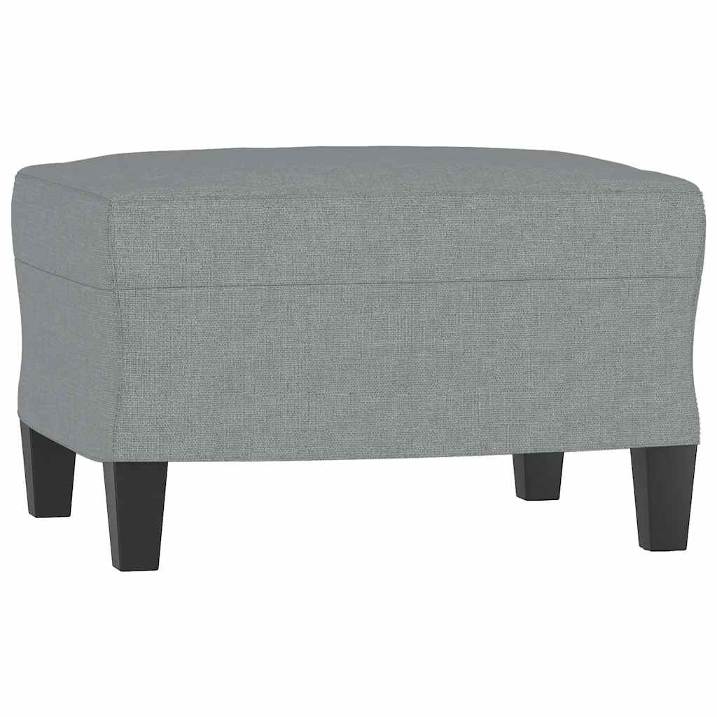Ensemble de canapés 3 pcs coussins gris clair tissu - XIOS