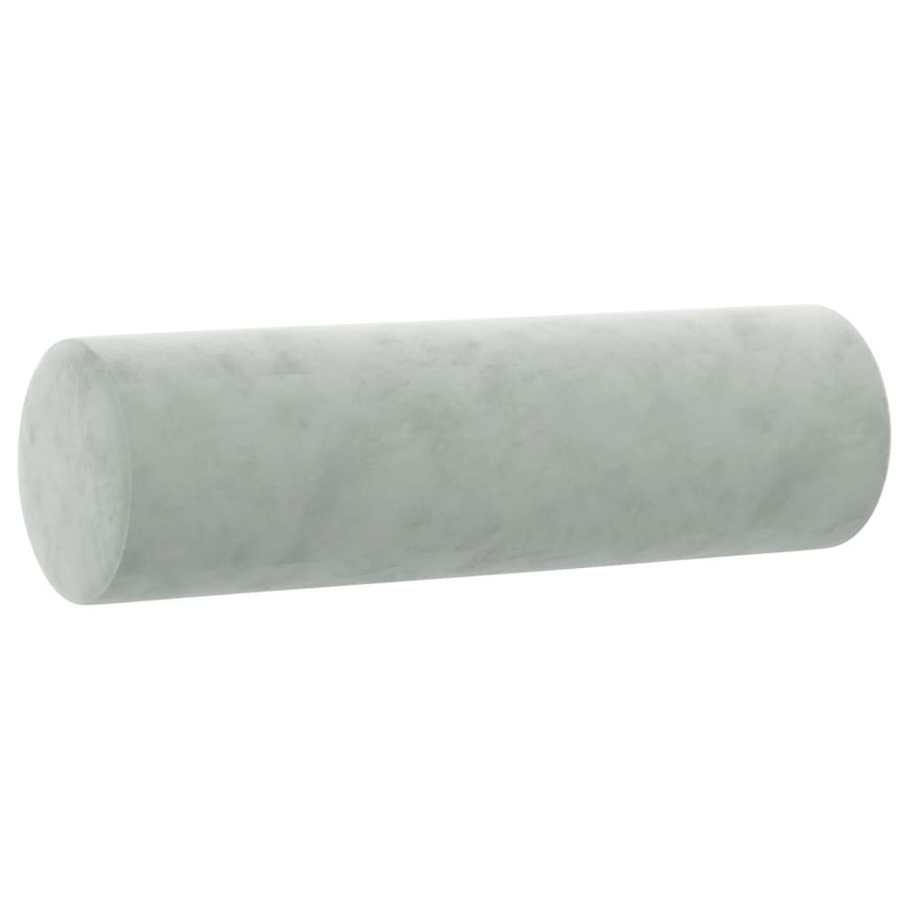 Ensemble de canapés 3 pcs avec coussins gris clair velours - XIOS