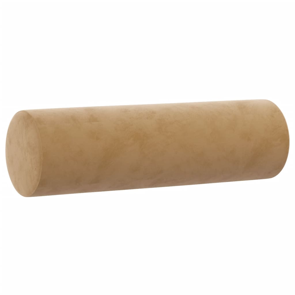 Ensemble de canapés 3 pcs avec coussins marron velours - XIOS