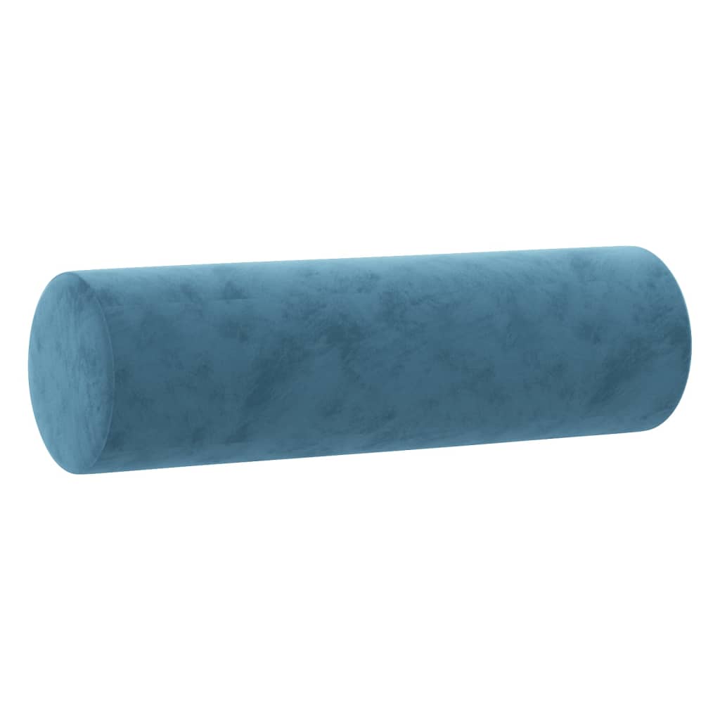 Ensemble de canapés 3 pcs avec coussins bleu velours - XIOS