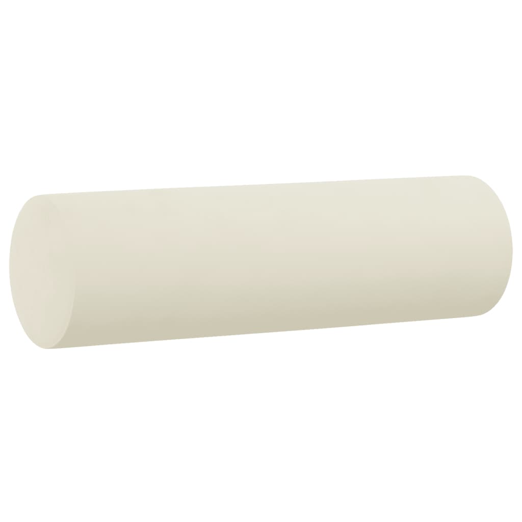 Ensemble de canapés 3 pcs avec coussins crème velours - XIOS