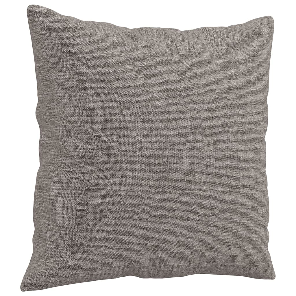 Ensemble de canapés 3 pcs avec coussins taupe tissu - XIOS