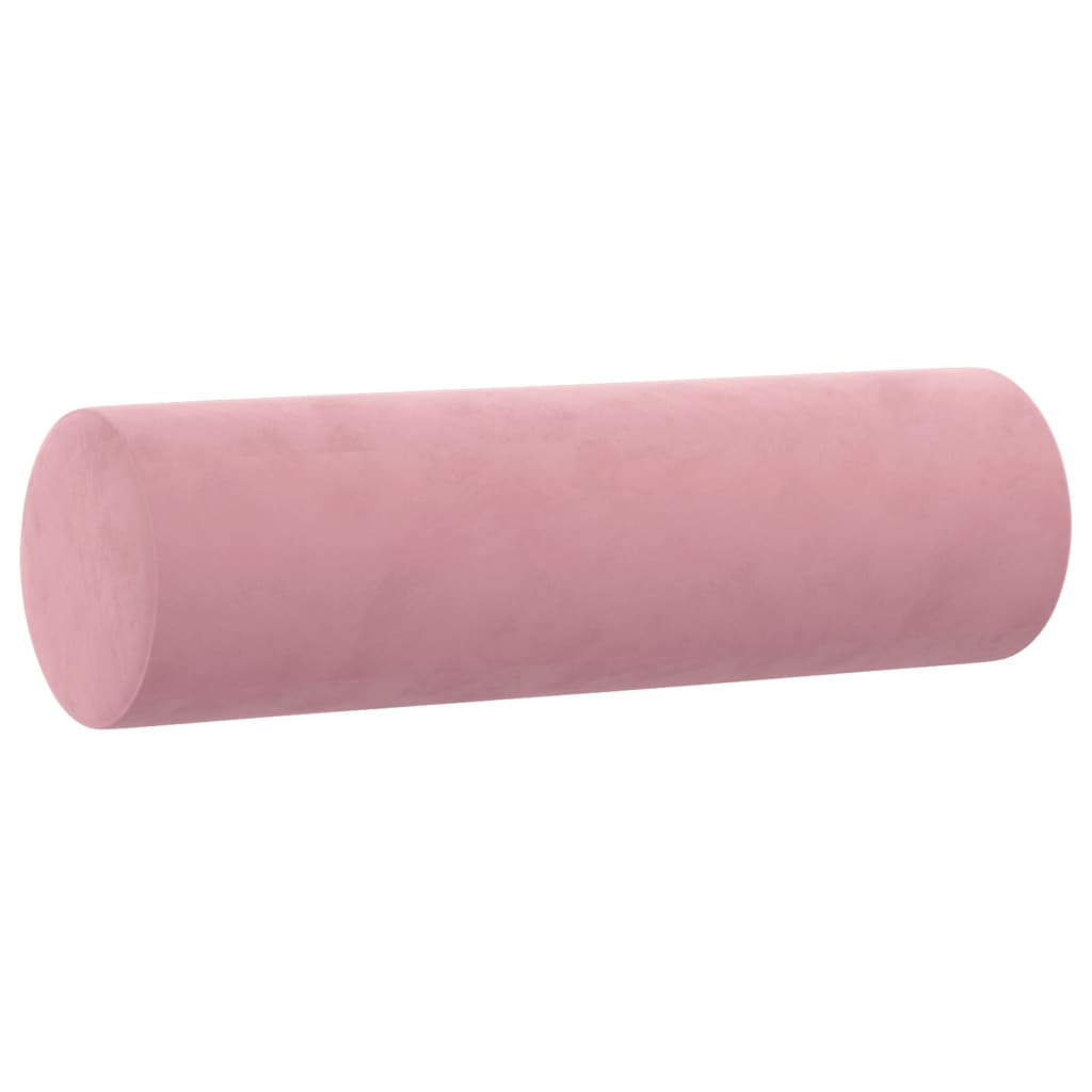 Ensemble de canapés 3 pcs avec coussins rose velours - XIOS