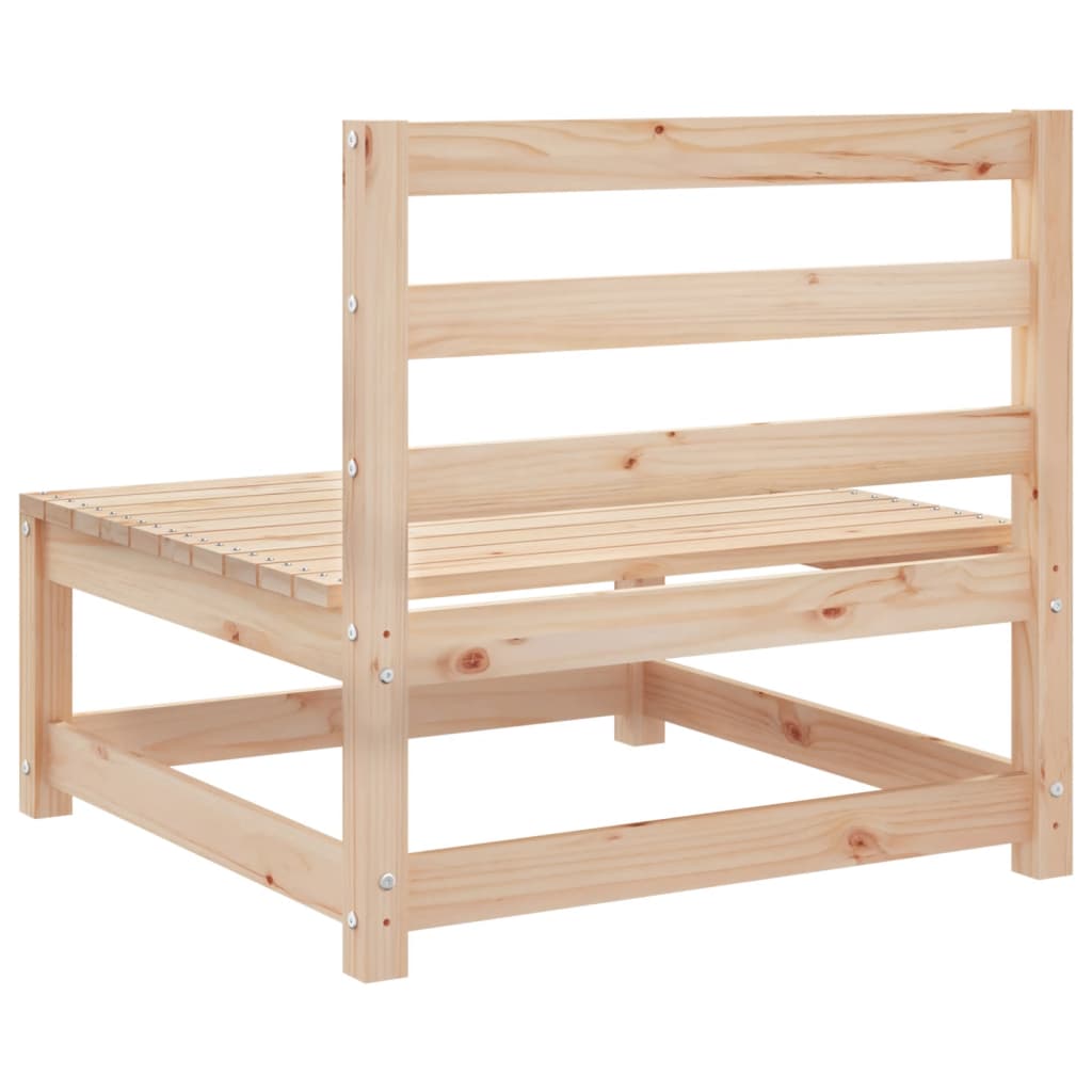 Canapé de jardin sans accoudoirs 70x70x67 cm bois de pin massif Éléments pour canapés modulables de jardin vidaXL