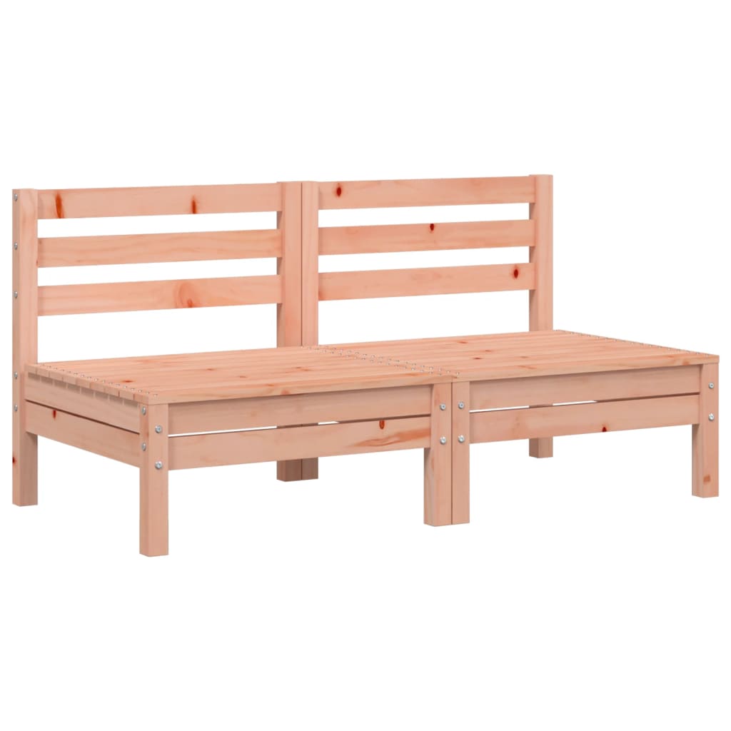 Canapés de jardin sans accoudoirs 2 pcs bois massif douglas Éléments pour canapés modulables de jardin vidaXL