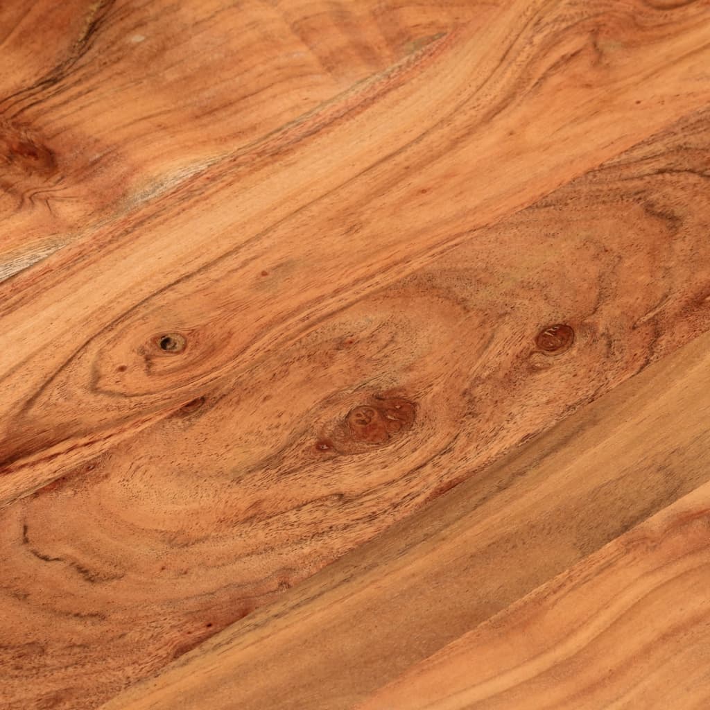 Dessus de table Ø50x2,5 cm rond bois massif d'acacia - XIOS