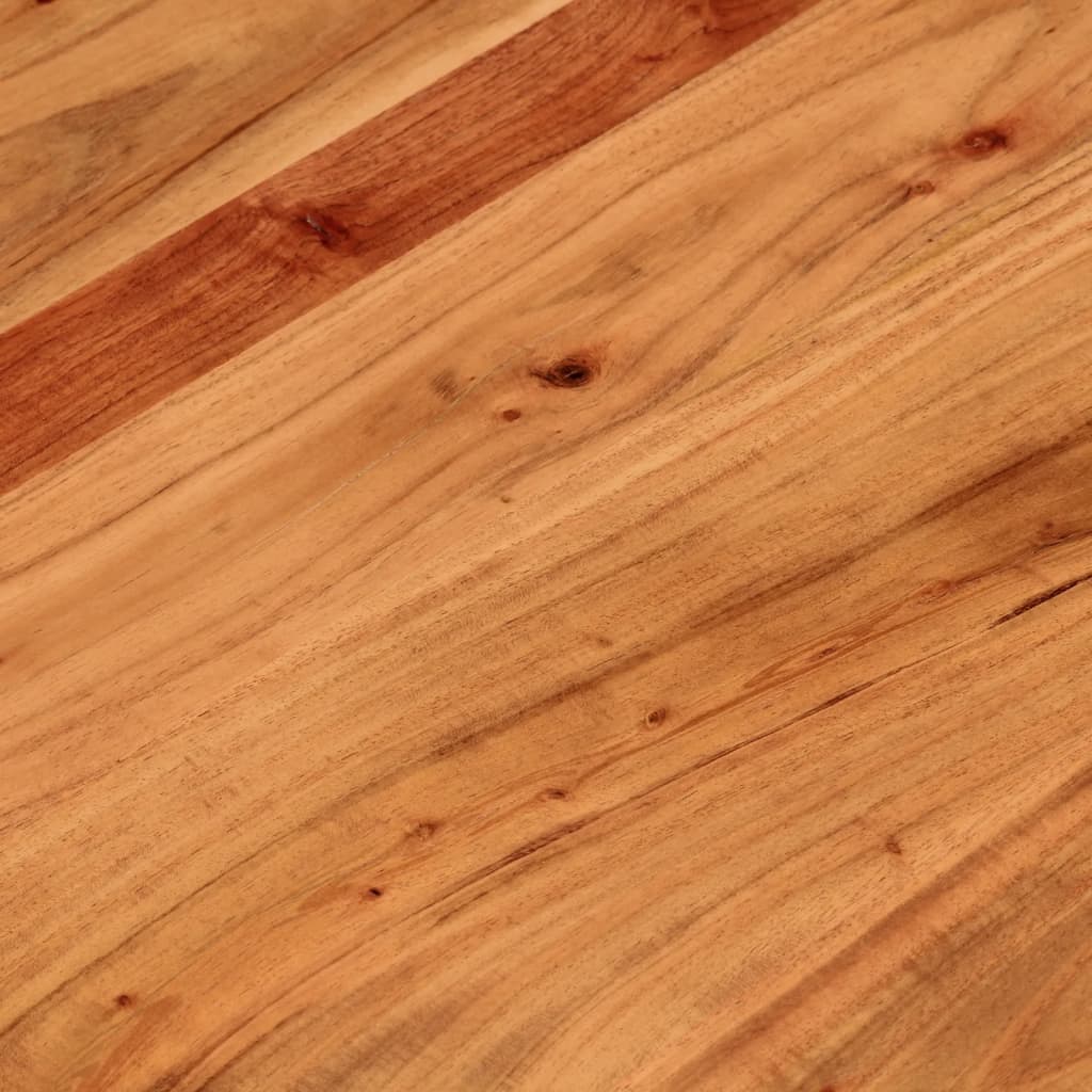 Dessus de table Ø70x3,8 cm rond bois massif d'acacia - XIOS