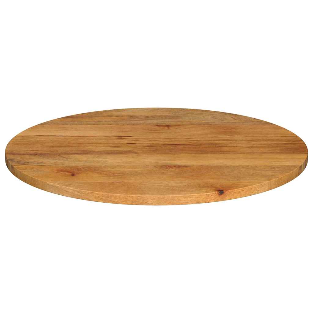 Dessus de table Ø 70x2,5 cm rond bois de manguier massif - XIOS
