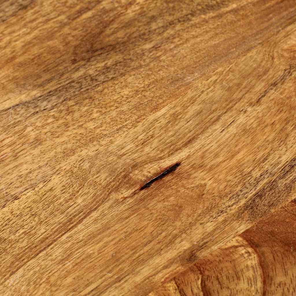 Dessus de table Ø 70x2,5 cm rond bois de manguier massif - XIOS